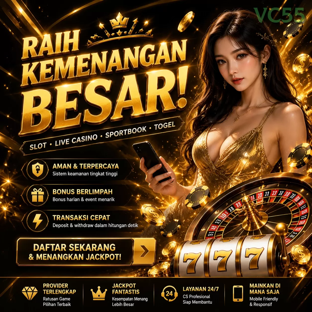 Ikon aplikasi vc55 resmi